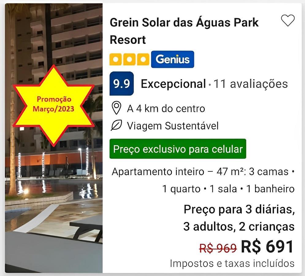 Grein Solar das Águas Park Resort Olímpia Esterno foto